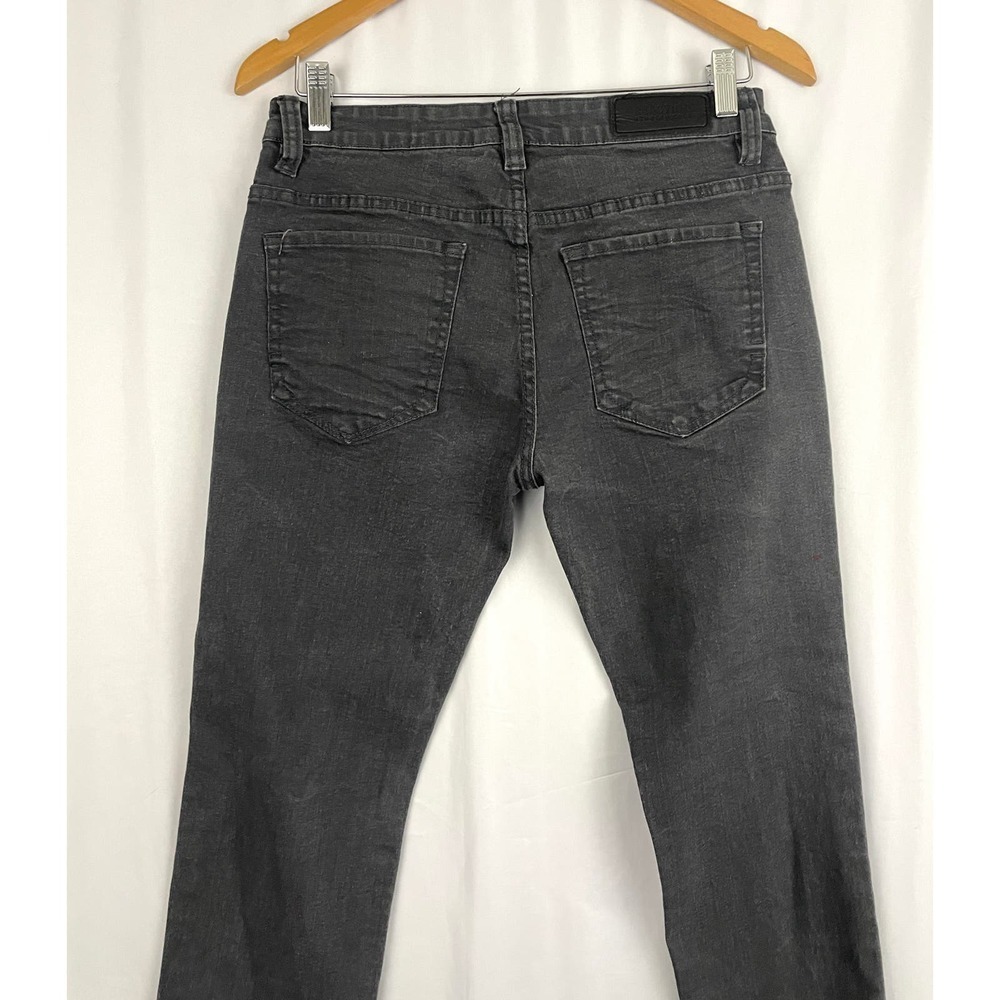 Black Denim Jeans 30 x 30 Stretch Men's Reaction Kenneth Cole Slim Fit